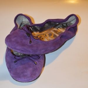 Sam Edelman Ballet Type Flats 8 1/2 Color violet